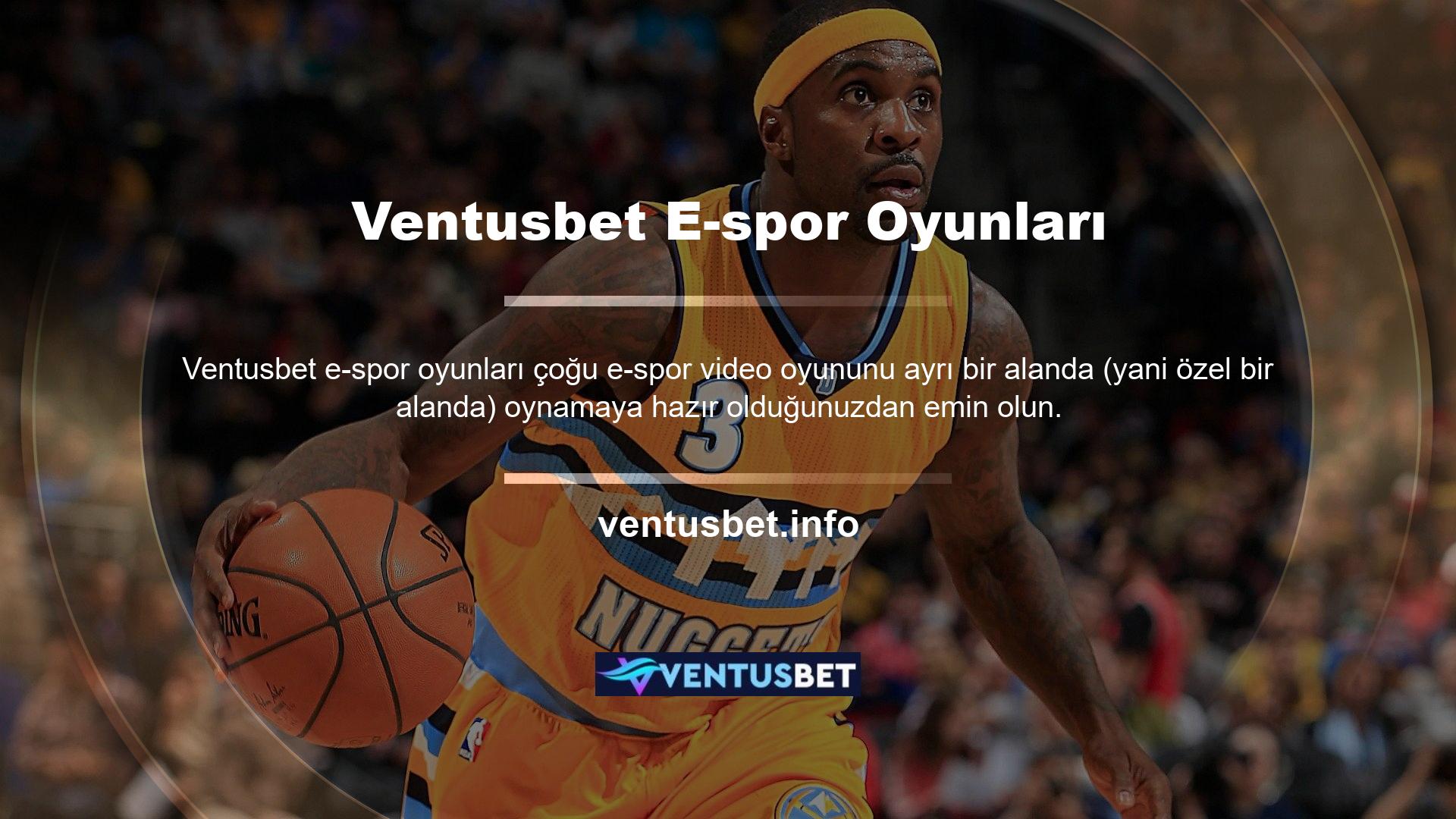 Bu oyunu oynamak için Dota 2, Starcraft 2, Rocket League, LOL, Counter-Strike, King of Glory ve diğer oyunları seçebilirsiniz