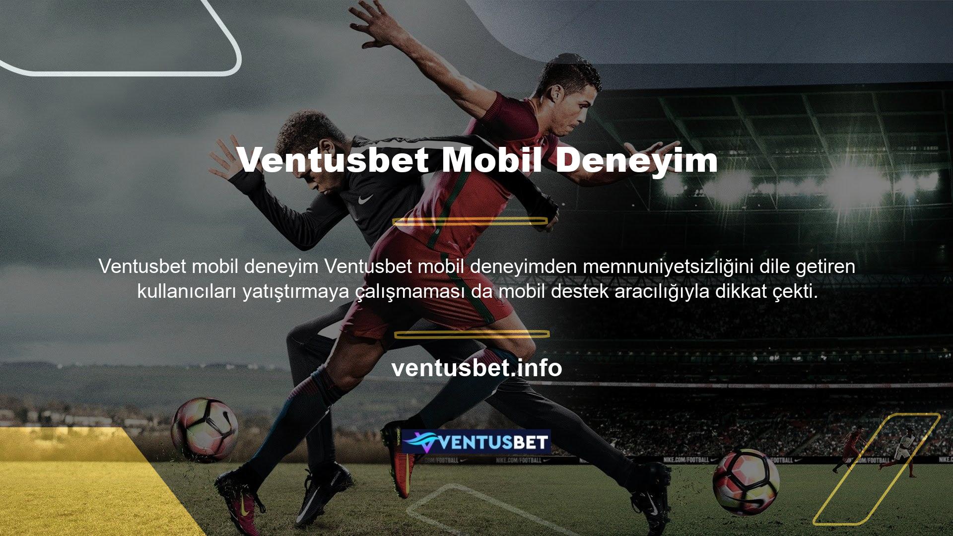 İnternet bağlantısı olan her yerden telefonla Ventusbet bahislerine kayıt olabilirsiniz
